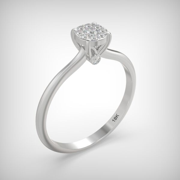 Invisible ring EM013-0,14ct